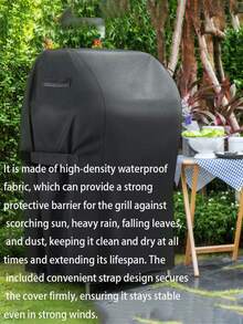 1pc Windproof Barbecue Cover, Creative Cylindrical Outdoor Barbecue Shelter