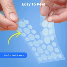 331 piezas Parches faciales grandes para el acné, parches de hidrocoloide, coberturas de marcas de acné de varias formas, luna, tira, cuadrado, rectangular, tira para la nariz - 8 tamaños disponibles