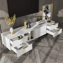 Television Stands & Entertainment Centers - White - View 5