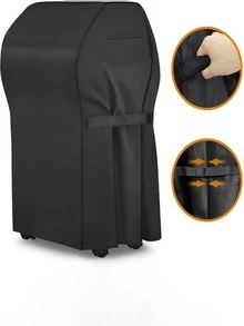 1pc Windproof Barbecue Cover, Creative Cylindrical Outdoor Barbecue Shelter