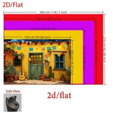 1 Stück Mexikanisches Festival Geburtstag Hintergrund Banner, Mexikanisch-thematischer Party Fotohintergrund, bunte Mexikanische 5. Mai Festival Party Dekoration, geeignet für Festdekoration, thematische Feierlichkeiten, Innen- und Außenwanddekoration für Familien, Festdekorationen.