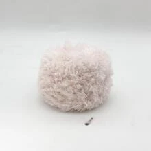 2/1pc 100g 钩针纱，彩虹混纺，奢华柔软人造毛皮纱球，羊毛纱，粗羊毛仿貂毛花式纱，粗羊毛手工编织纱，柔软纱 DIY 钩针编织纱线，用于衣服、圣诞帽