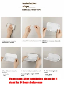 1 套壁挂式婴儿鞋架、入口鞋柜、用于鞋子存储和家居装饰的储物架、幼儿园婴儿礼物 - 彩色 - 查看 9