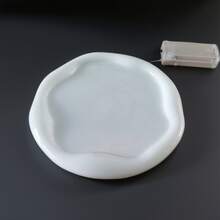 1 buc. Mucegai din silicon cu peisaj înzăpezit de Crăciun, potrivit pentru pasionații de rășină DIY