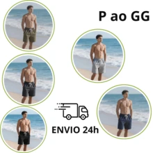 MEN'S SWEATSHIRT BEACH SHORTS GYM WITH POCKET Summer Spring Autumn All Loose Drawstring Pocket None Beach Going Out Night Holiday Sports Daily Photoshoot Birthday Halloween Christmas SWEATSHIRT - 黑色 - 查看 6