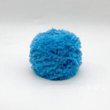 2/1pc 100g 钩针纱，彩虹混纺，奢华柔软人造毛皮纱球，羊毛纱，粗羊毛仿貂毛花式纱，粗羊毛手工编织纱，柔软纱 DIY 钩针编织纱线，用于衣服、圣诞帽