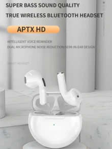 Audífonos  Bluetooth inalámbricos pro 6 tocar auriculares estéreo de alta fidelidad 9d, con función de reducción de ruido del micrófono - Verde - Ver 8