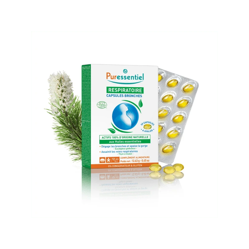 Puressentiel 30 Capsules Bronchi - Multicolor - View 1