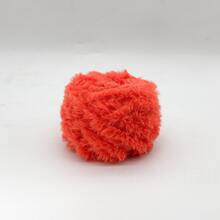 2/1pc 100g 钩针纱，彩虹混纺，奢华柔软人造毛皮纱球，羊毛纱，粗羊毛仿貂毛花式纱，粗羊毛手工编织纱，柔软纱 DIY 钩针编织纱线，用于衣服、圣诞帽