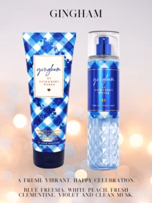Bath & Body Works Bath And Body Works BBW New Fine Fragrance Body Mist And Body Cream Set - ⁠Gingham Set - View 1