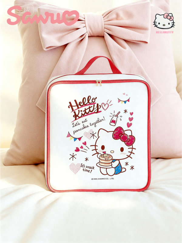 Sanrio Hello Kitty Smal Compression Bag – Official Licensed Space-Saving Travel Organizer, Durable Oxford Fabric With Zipper Closure, Perfect For Clothes Toys Towels, Kawaii Design For Travel Home Storage, Gift For Anime Fans & Sanrio Collectors, Features Iconic Hello Kitty Print, Compact And Lightweight For Easy Transport, Ideal For Vacation, Camping, Or Daily Use, Keeps Items Organized And Protected, Adds A Touch Of Cute To Your Luggage Or Closet, Makes A Wonderful Present For Sanrio Enthusiasts And Collectors Of All Ages
