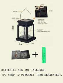 Customized Decorative Lights, Customized Holiday Lights, LED Landscape Lights. This Pathway Light Can Provide Decorative Lighting Throughout The Night For Your Garden, Landscape, Walkway, Patio, And Driveway. (AAA Batteries Sold Separately) - Photo - View 8