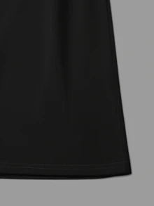 Men's Casual Solid Color Short Sleeve Polo Shirt, Versatile,Sports&Outdoor-Tennis&Golf - Black - View 6