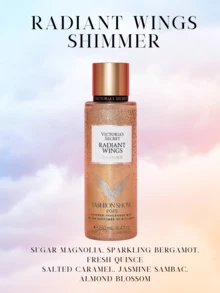 Victoria's Secret Victoria's Secret VS Body Mist Fine Fragrances Pink Perfume Dreamy Petals Sunlit  Sparkling Blooms - Đôi cánh lấp lánh rạng rỡ - Xem 1