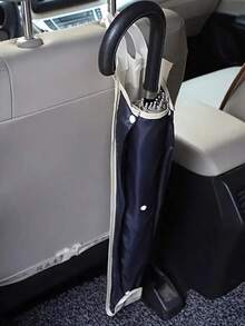 1pc 86cm Car Umbrella Cover, Foldable Dual-Use Backseat Hanging Storage Bag, Umbrella Storage Bag - Blue