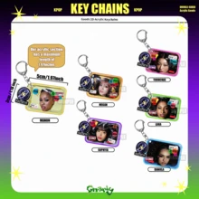 KATSEYE，KPOP 风格亚克力钥匙链，Kpop 女子组合，Manon Sophia Daniela Lara Megan Yoonchae，包包挂饰，汽车钥匙扣吊坠钥匙扣支架钥匙圈手机包挂件礼物，美观的钥匙扣，送给朋友的特别礼物 - 彩色 - 查看 8