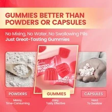 Vaginal Probiotics For Women, Feminine PH Balance Gummies For Healthy Odor, Yeast Balance & Flora + Vitamin C For Immune Support -Cranberry - 1 - 查看 5