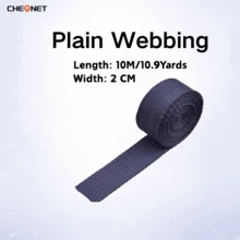 1pc PP Webbing Canvas Polyester Ribbon, Suitable For Backpack Binding, Bag Crafts DIY, Belt Bags, Pet Supplies