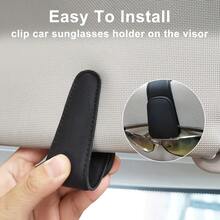 Car Magnetic Glasses Holder, Can Store Cards, Credit Cards, Car Accessories, Car Glasses Storage Rack, Car Storage, Car Multi-Function Storage Clip