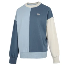 Puma Women's Sweatshirt Sportswear Casual Round Neck Loose Pullover 533052 - Misty Blue - View 2
