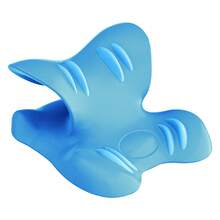 1 件颈肩放松器、颈椎牵引装置和颈椎矫正器、脊椎按摩枕颈部拉伸器 - 新藍色 - 查看 7