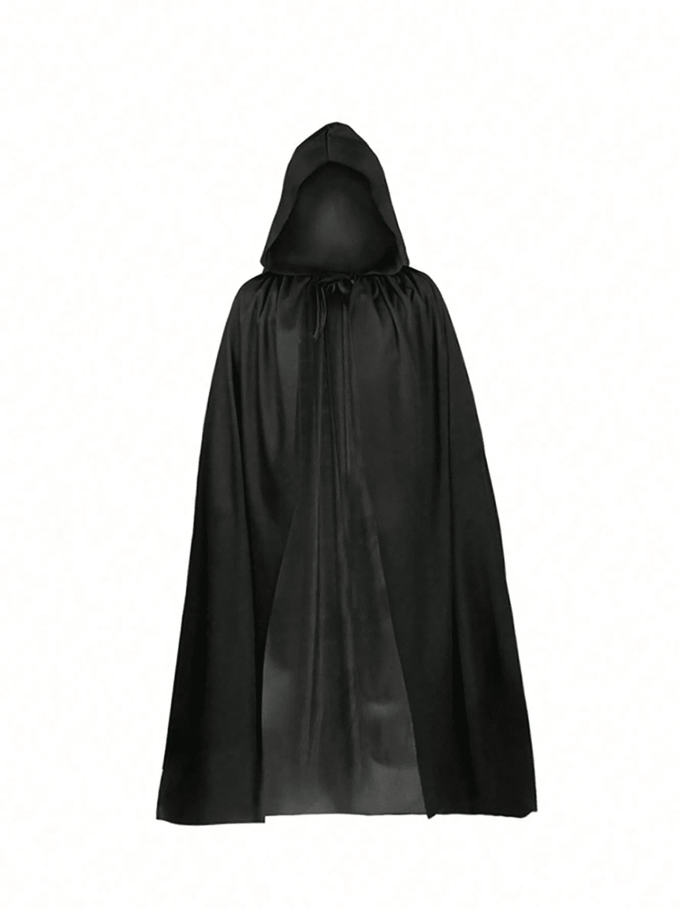 La capa con capucha unisex es adecuada para el diablo, el mago, Halloween y el disfraz de Navidad