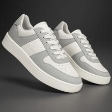 Women's Gym Training Day To Day Sneakers - Beautiful And Comfortable Skate Shoes - 灰色 - 查看 1