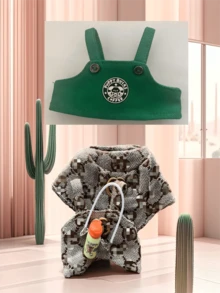 (الملابس فقط) ملابس دمية قطعة واحدة من القماش المخملي 15/17 سم ، فستان حفلة ، بذلة شتوية - دمية تلبيس الملابس - مشاهدة 9