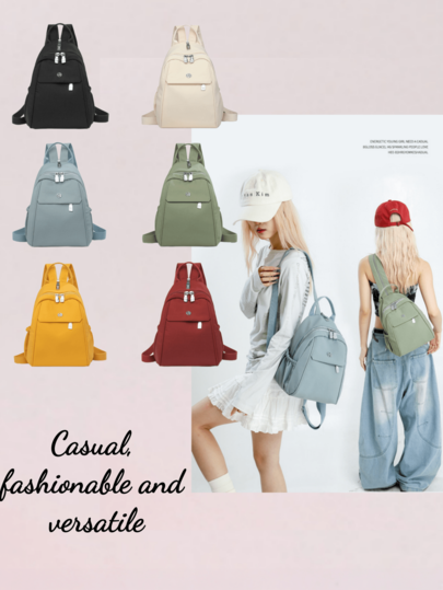 Nueva mochila de viaje, negocios y uso casual de gran capacidad, de alta calidad y estilo clásico elegante, adecuada para diversas ocasiones