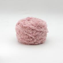 2/1pc 100g 钩针纱，彩虹混纺，奢华柔软人造毛皮纱球，羊毛纱，粗羊毛仿貂毛花式纱，粗羊毛手工编织纱，柔软纱 DIY 钩针编织纱线，用于衣服、圣诞帽