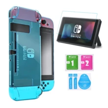 Funda Protectora Consola Switch Joycon Carcasa Protector Pantalla Util Vmingo Mexico - Azul - Ver 8