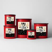 VERMELHO TAMPA PRETA