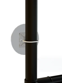 1pc Simple & Elegant Iron Bathroom Storage Rack, Multi-Tier Toilet Top Organizer, Laundry Room Shelf, Waterproof Space-Saving Bathroom Storage Rack - Multicolor - View 8