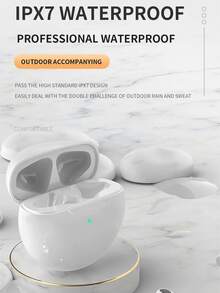 Audífonos  Bluetooth inalámbricos pro 6 tocar auriculares estéreo de alta fidelidad 9d, con función de reducción de ruido del micrófono - Verde - Ver 6