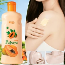 300毫升木瓜身体乳，保湿香氛，滋养保湿，清爽不油腻，令肌肤光滑柔嫩，不干燥，滋养肌肤，提亮肤色，舒缓肌肤，赋予肌肤丝滑柔嫩的质感，保湿滋润，带来水疗般的身体护理体验，女士礼物，节日礼物 - 彩色 - 查看 4