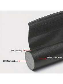 1 pieza Tope de puerta, bloqueador de ruido, burlete de aislamiento para la parte inferior de la puerta, burlete ajustable para reducir el viento, la luz, el aire frío y el ruido