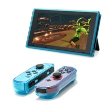 Funda Protectora Consola Switch Joycon Carcasa Protector Pantalla Util Vmingo Mexico - Azul - Ver 2