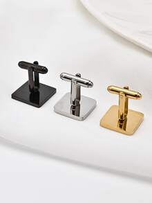 Khuy măng sét đơn giản có thể kết hợp với mọi trang phục và tên có thể được tùy chỉnh. Chúng là một lựa chọn tuyệt vời làm quà tặng Giáng sinh cho bạn bè hoặc gia đình. - Khuy măng sét Laser+ - Xem 5