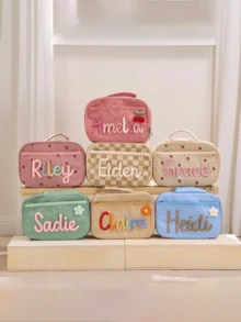 Customizable Kids Backpack And Lunch Box Set - Cute Learning Supplies Pack, Unique Gift For Son Or Daughter - Multicolor - View 6