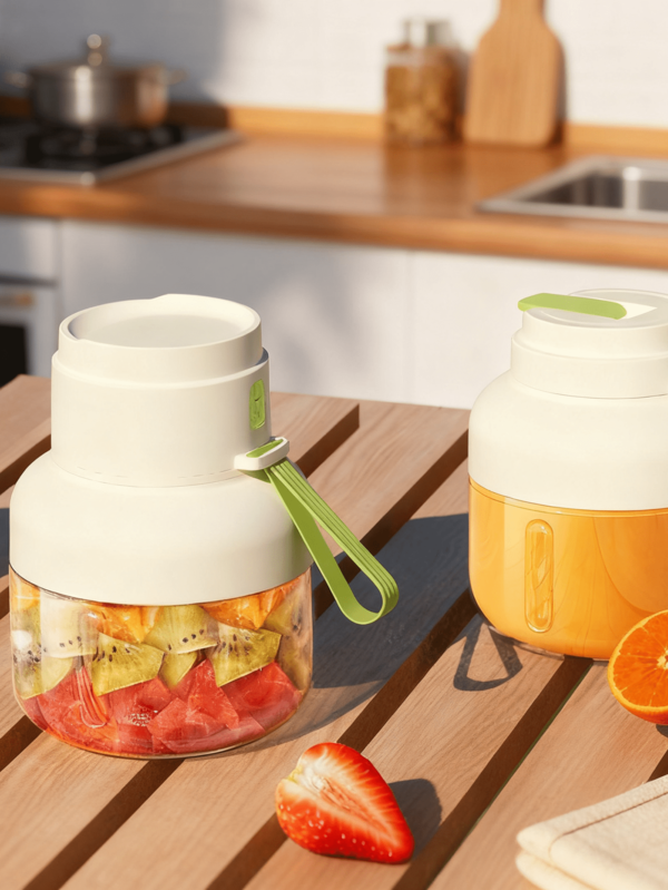 Toneladas de Copos de Suco | Barris de Suco Portáteis de Grande Capacidade. Frutas e Vegetais Espremidos na Hora são Super Convenientes para Indivíduos Beberem Suco Hidratante Exclusivo.