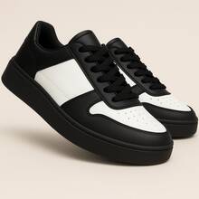Women's Gym Training Day To Day Sneakers – Beautiful And Comfortable Street - Black and White - View 9