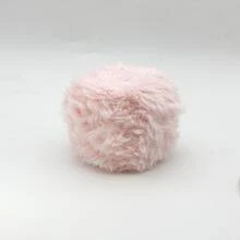 2/1pc 100g 钩针纱，彩虹混纺，奢华柔软人造毛皮纱球，羊毛纱，粗羊毛仿貂毛花式纱，粗羊毛手工编织纱，柔软纱 DIY 钩针编织纱线，用于衣服、圣诞帽