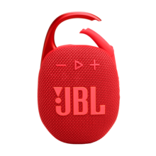JBL Clip 5 - 超便携、防水防尘蓝牙音箱，强劲低音，专业级音质，集成登山扣，播放时间长达12小时 - 紅色 - 查看 10