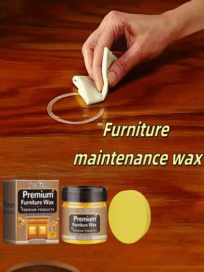 Pulimento de muebles de cera de abeja natural: pule, impermeabiliza y protege los muebles y pisos de madera. Esta cera de abeja natural nutre profundamente la madera, restaurando su brillo y sensación natural. Proporciona un brillo duradero, una protección eficaz y previene el secado, las grietas, la humedad y el moho. Resuelve problemas como el opacidad, la sequedad, los arañazos y la humedad.