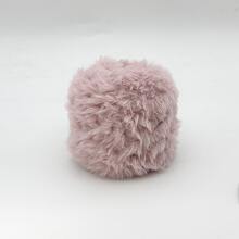 2/1pc 100g 钩针纱，彩虹混纺，奢华柔软人造毛皮纱球，羊毛纱，粗羊毛仿貂毛花式纱，粗羊毛手工编织纱，柔软纱 DIY 钩针编织纱线，用于衣服、圣诞帽