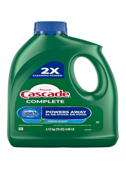 Cascade Complete Gel AllIn1 Dishwasher Detergent  Citrus Breeze  75 Oz Packaging May Vary