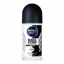Nivea - Desodorante Antitranspirante Roll On Para Hombre Black & White Power (50ml) - 黑色 - 查看 1