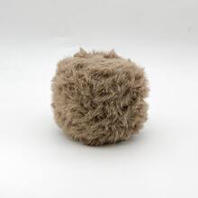 2/1pc 100g 钩针纱，彩虹混纺，奢华柔软人造毛皮纱球，羊毛纱，粗羊毛仿貂毛花式纱，粗羊毛手工编织纱，柔软纱 DIY 钩针编织纱线，用于衣服、圣诞帽