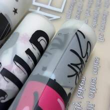 1/2/4/10/20pcs Customizable Heat Transfer Iron-On Stickers - Durable Plastic Decals For DIY Clothing, Hoodies, T-Shirts, Jeans, Backpacks, Canvas Bags And Pillows - Mixed Colors, Personalized Designs - Multicolor - View 9