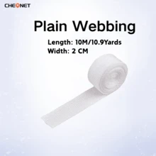 1pc PP Webbing Canvas Polyester Ribbon, Suitable For Backpack Binding, Bag Crafts DIY, Belt Bags, Pet Supplies